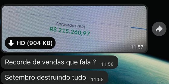 Conversa de resultado do caso de porcelana